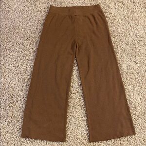 Alpha Studio Brown Knit Pants size 42